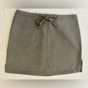A. Byer Vintage Olive Mini Skirt Sz 7